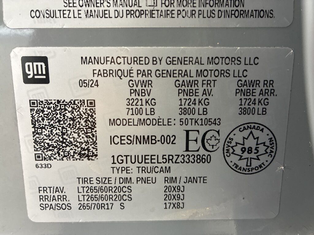 2024 GMC Sierra 1500 AT4 Loveland CO