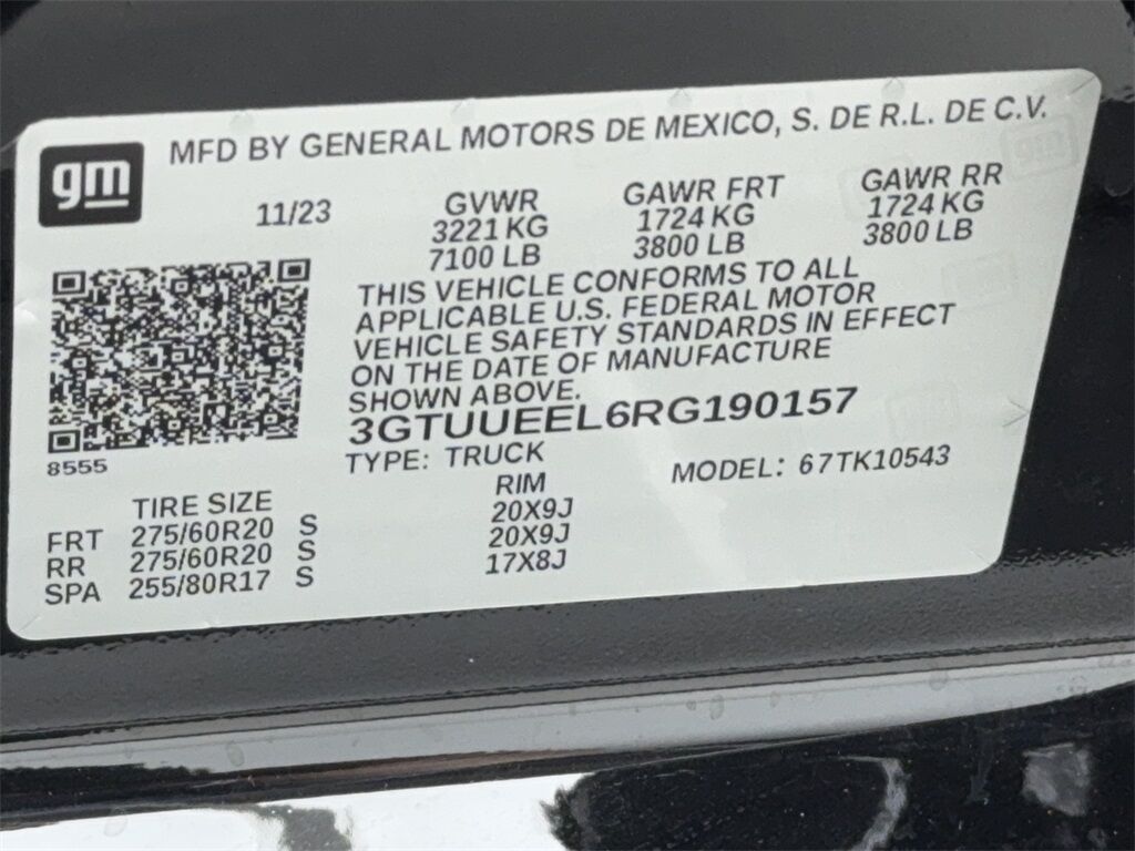 2024 GMC Sierra 1500 AT4 NAV,CAM,SUNROOF,CLMT STS,BLIND SPOT,20&quot; WLS Plano TX