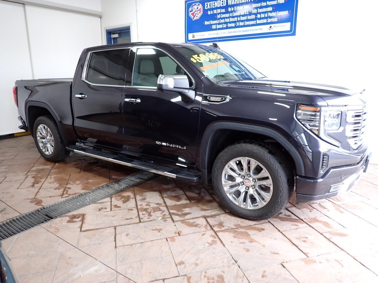 2024 GMC Sierra 1500 Denali 4WD CREW CAB *DIESEL* LEATHER NAVI SUNROOF 5'8" BOX