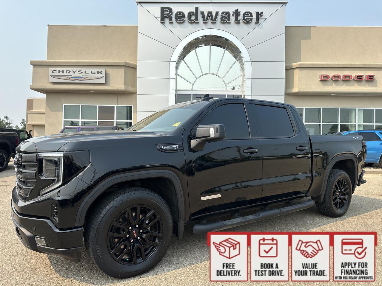 2024 GMC Sierra 1500 Elevation Crew Cab 4WD | Low KMs | NAV | Heated Seats | Remote Start | Backup Camera | 20IN Wheels