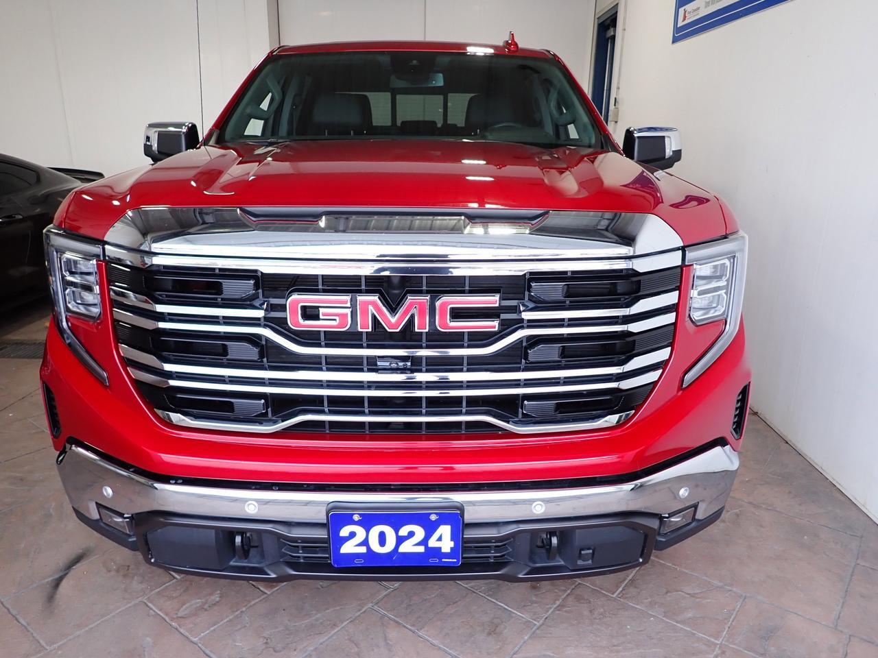 2024 GMC Sierra 1500 SLT 4WD CREW CAB *DIESEL* LEATHER SUNROOF Listowel ON