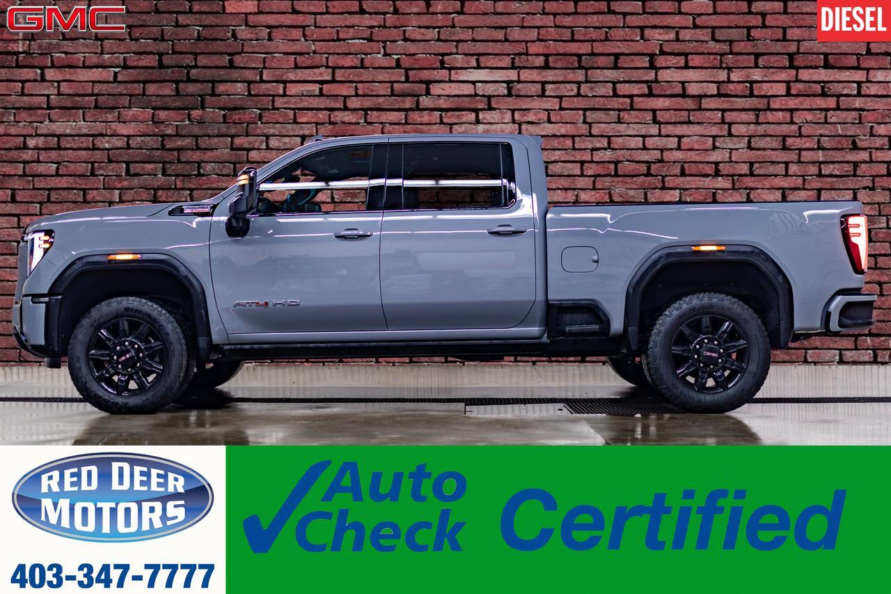 2024 GMC Sierra 2500HD 4x4 Crew Cab AT4 HD Diesel Leather Roof Nav
