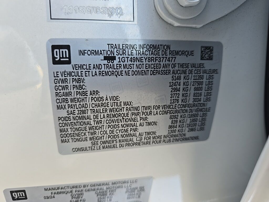 2024 GMC Sierra 2500HD 4x4 Crew Cab SLT Fond du Lac WI