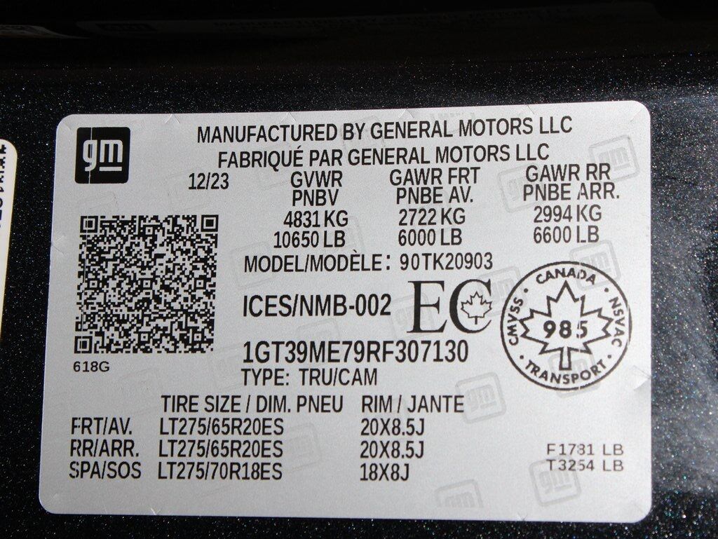 2024 GMC Sierra 2500HD 4x4 Regular Cab SLE Fond du Lac WI