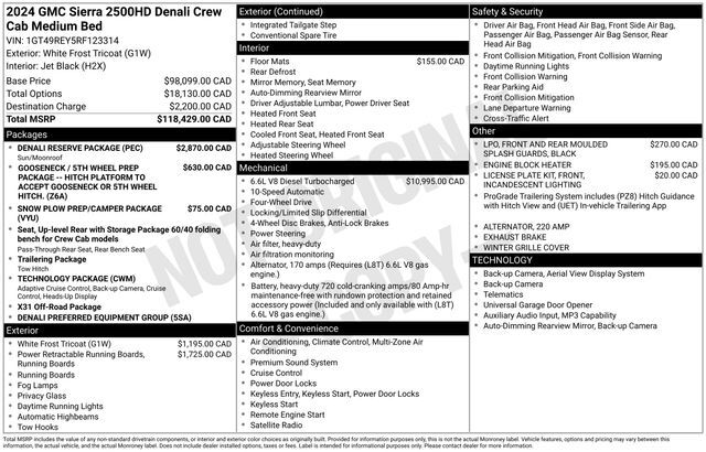 2024 GMC Sierra 2500HD Denali Raleigh NC