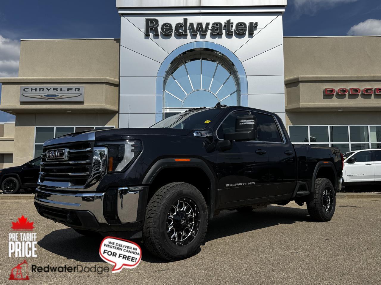 2024 GMC Sierra 2500HD SLE Extended Cab 4WD | Low KMs | V8 | OnStar | WiFi Hotspot Redwater AB