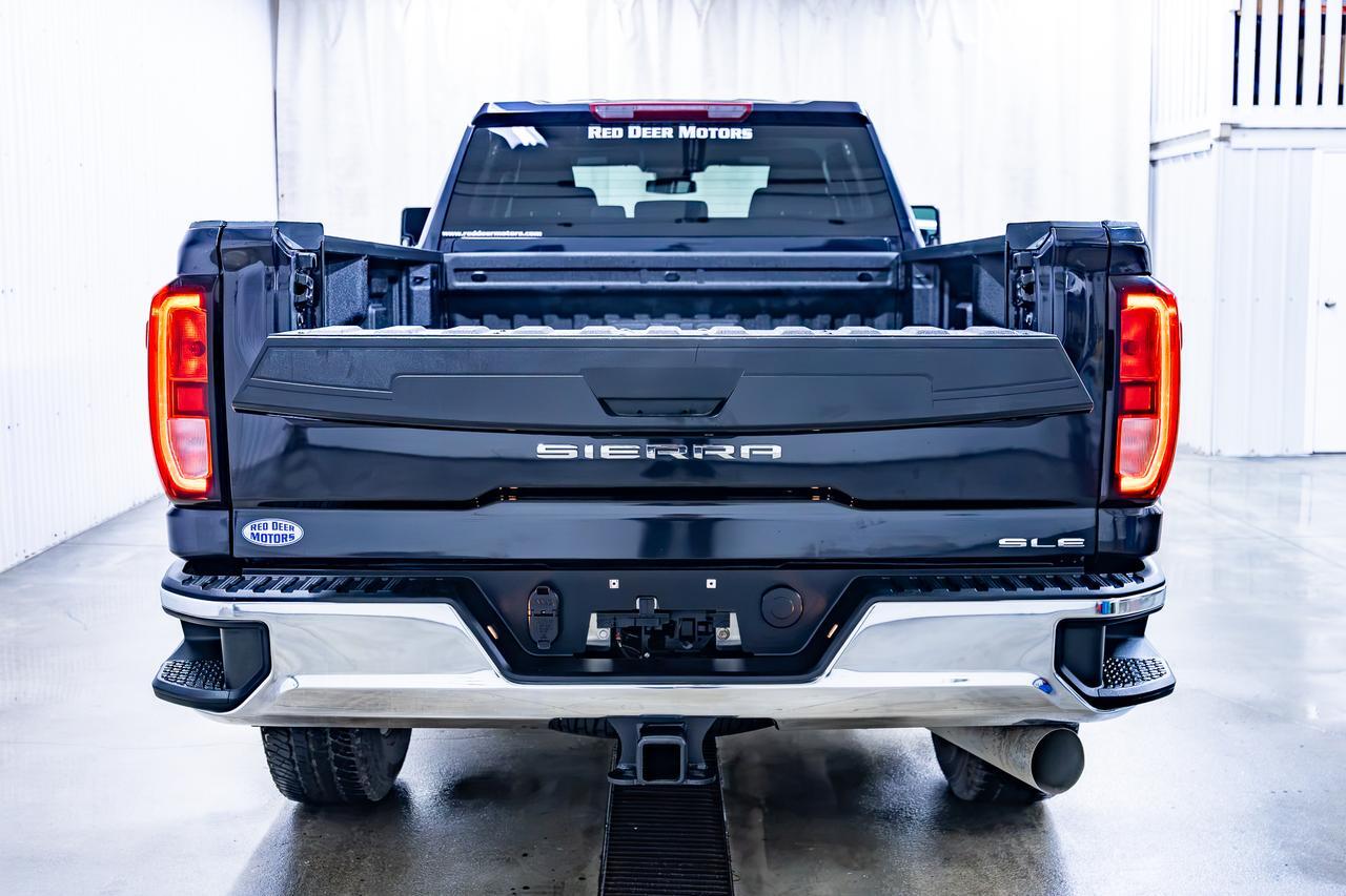 2024 GMC Sierra 3500HD 4x4 CREW CAB LONG BOX SLE DIESEL NAV BCAM PSEAT Red Deer AB