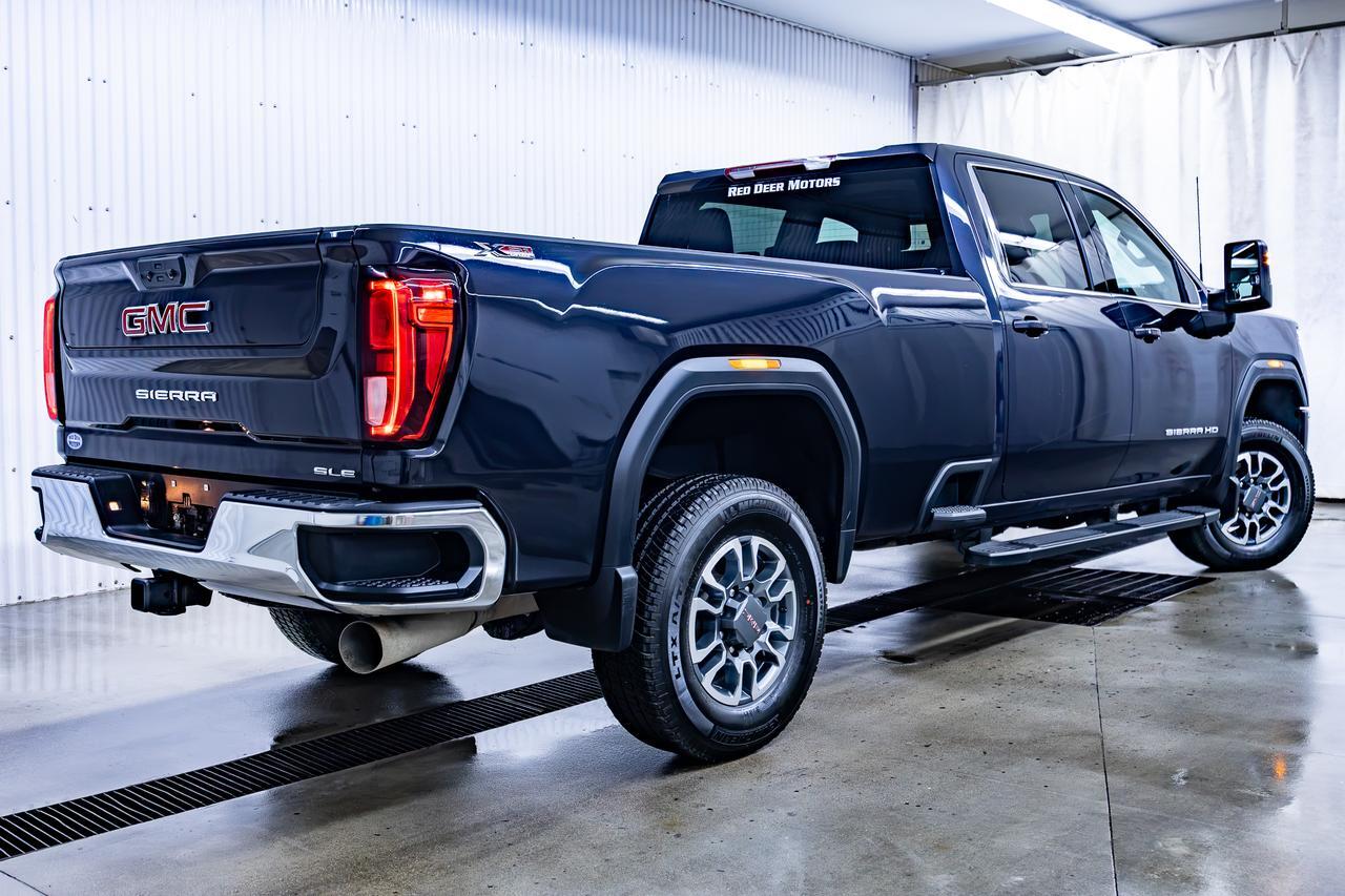 2024 GMC Sierra 3500HD 4x4 CREW CAB LONG BOX SLE DIESEL NAV BCAM PSEAT Red Deer AB