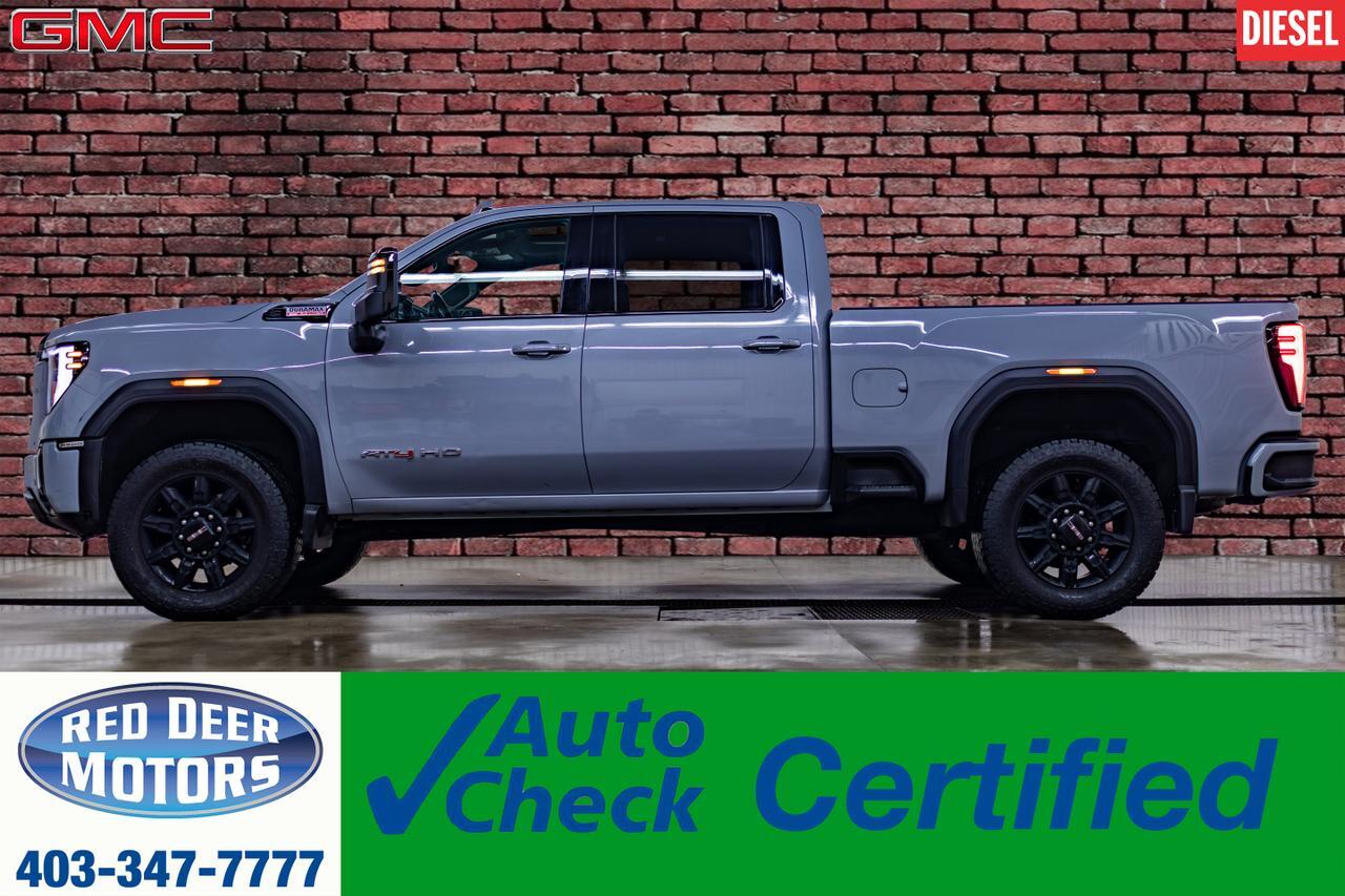 2024 GMC Sierra 3500HD 4x4 Crew Cab AT4 Diesel Leather Roof Nav BCam