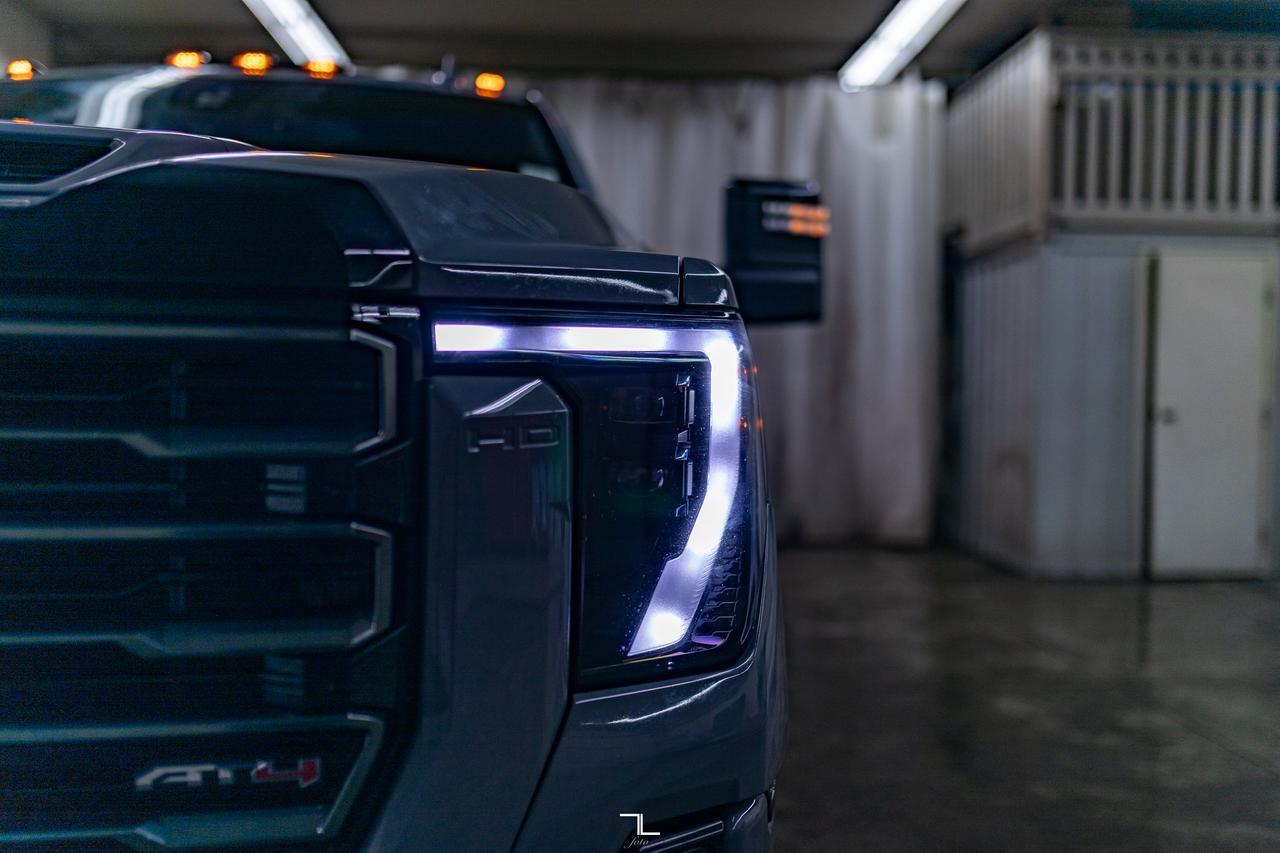 2024 GMC Sierra 3500HD 4x4 Crew Cab AT4 Diesel Leather Roof Nav BCam Red Deer AB