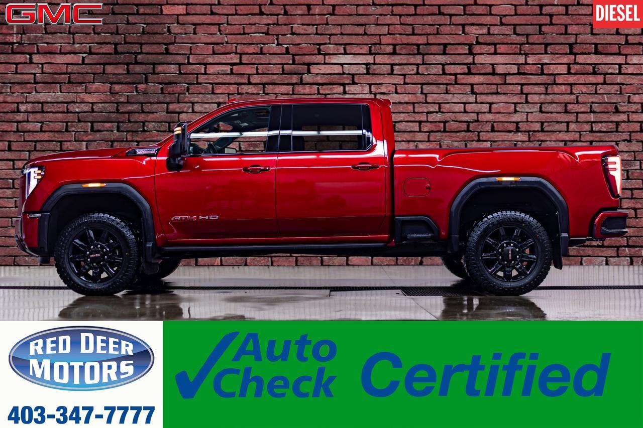 2024 GMC Sierra 3500HD 4x4 Crew Cab AT4 Diesel Leather Roof Nav BCam