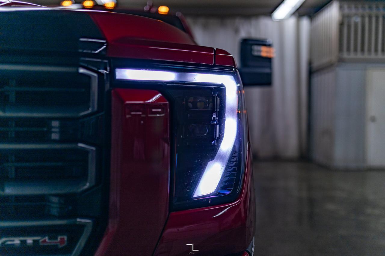 2024 GMC Sierra 3500HD 4x4 Crew Cab AT4 Diesel Leather Roof Nav BCam Red Deer AB