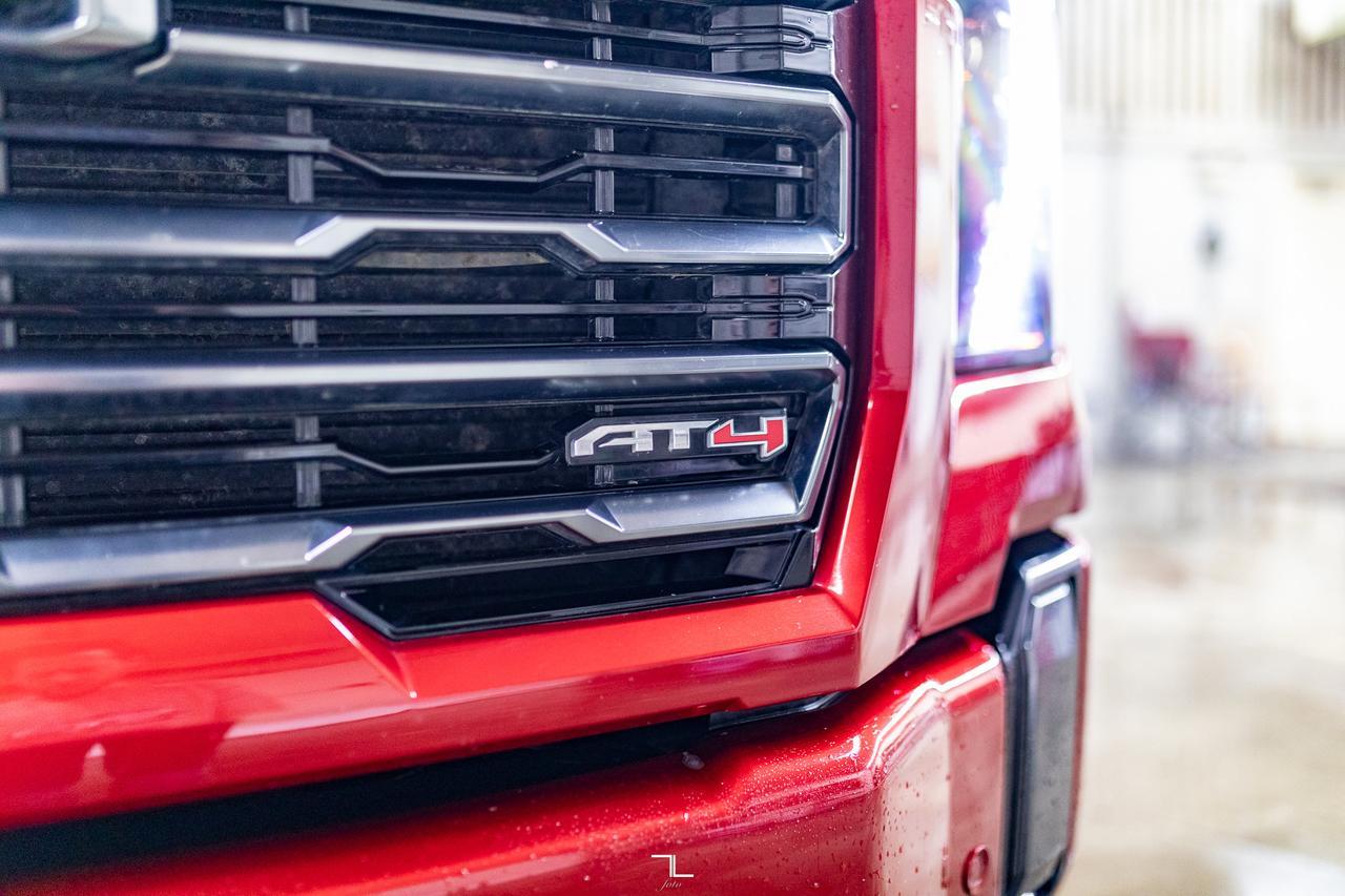 2024 GMC Sierra 3500HD 4x4 Crew Cab AT4 Diesel Leather Roof Nav BCam Red Deer AB