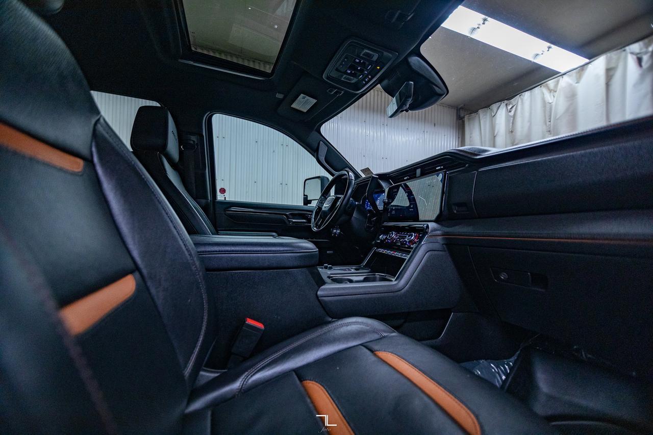 2024 GMC Sierra 3500HD 4x4 Crew Cab AT4 Diesel Leather Roof Nav BCam Red Deer AB