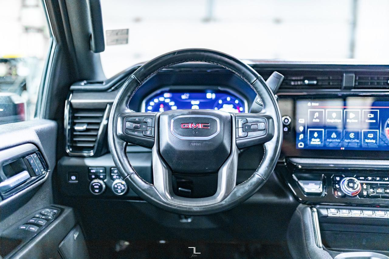 2024 GMC Sierra 3500HD 4x4 Crew Cab AT4 Diesel Leather Roof Nav BCam Red Deer AB