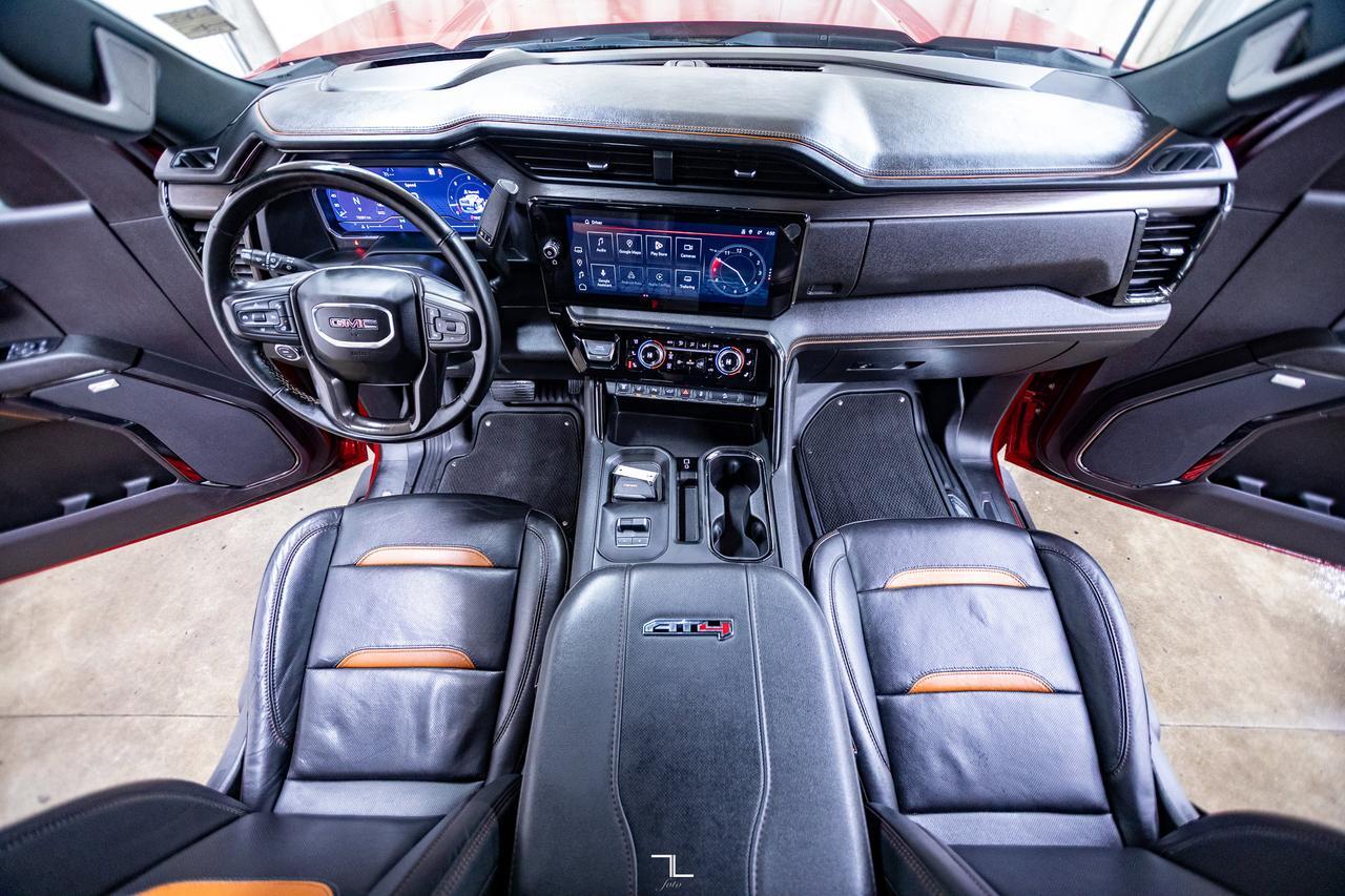 2024 GMC Sierra 3500HD 4x4 Crew Cab AT4 Diesel Leather Roof Nav BCam Red Deer AB