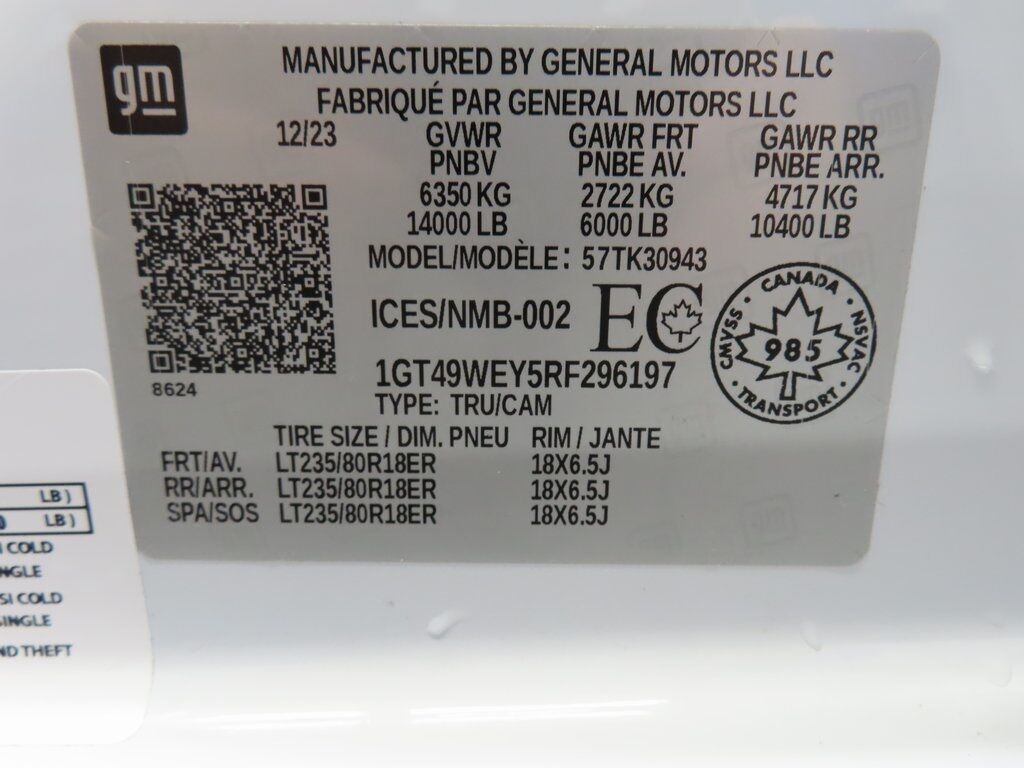 2024 GMC Sierra 3500HD 4x4 Crew Cab Denali DRW Fond du Lac WI