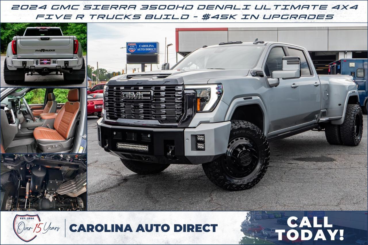 2024 GMC Sierra 3500HD Denali Ultimate 4X4 / FiveRTrucks Build / Turbo Diesel! Lincolnton NC
