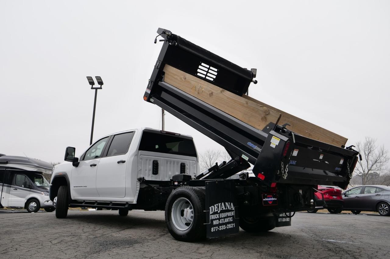 2024 GMC Sierra 3500HD Pro 4X4 / DRW / Dejana DynaPro Dump Bed / 6.6L V8! Lincolnton NC