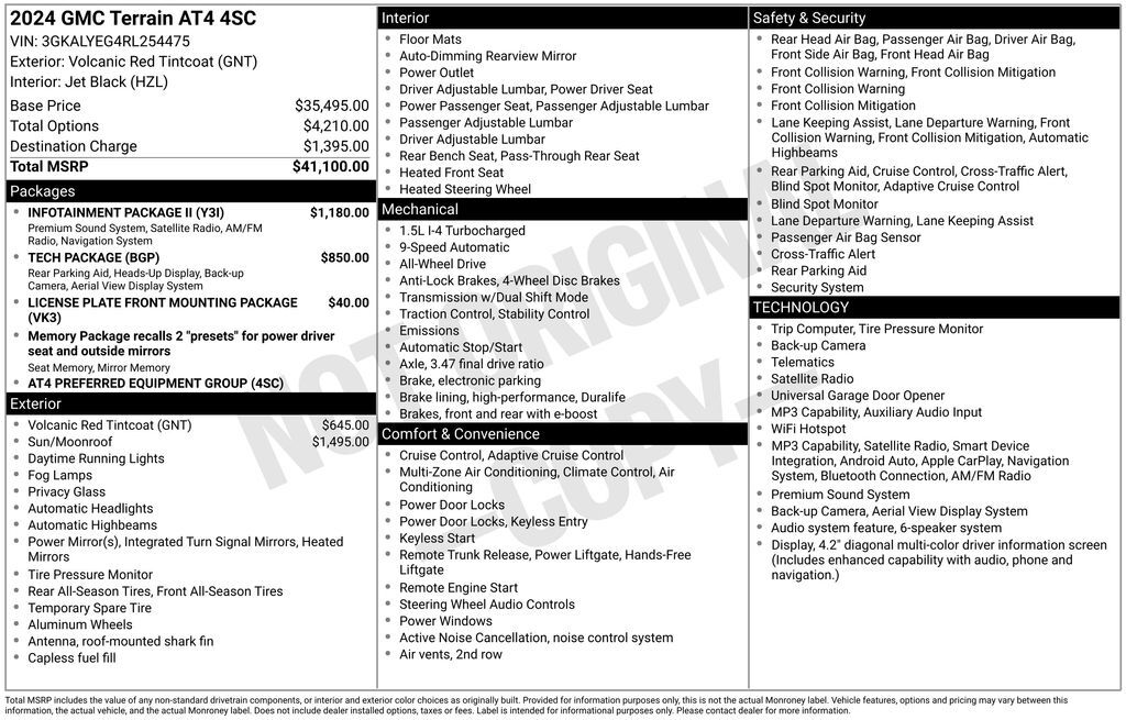 2024 GMC Terrain AT4