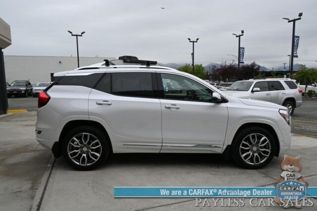 2024 GMC Terrain Denali / AWD / Tech & Premium Pkg / Auto Start / Heated & Cooled Leather Seats / Heated Steering / NAV / Bose / Adaptive Cruise / Lane Depart & Blind Spot / Alert / Apple CarPlay & Android Auto / 1-Owner Anchorage AK