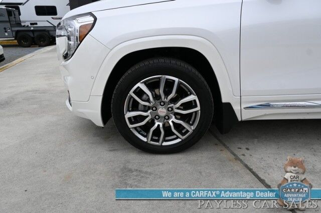 2024 GMC Terrain Denali / AWD / Tech & Premium Pkg / Auto Start / Heated & Cooled Leather Seats / Heated Steering / NAV / Bose / Adaptive Cruise / Lane Depart & Blind Spot / Alert / Apple CarPlay & Android Auto / 1-Owner Anchorage AK