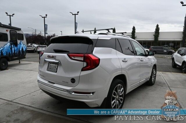 2024 GMC Terrain Denali / AWD / Tech & Premium Pkg / Auto Start / Heated & Cooled Leather Seats / Heated Steering / NAV / Bose / Adaptive Cruise / Lane Depart & Blind Spot / Alert / Apple CarPlay & Android Auto / 1-Owner Anchorage AK