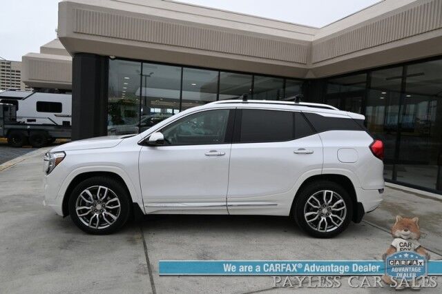 2024 GMC Terrain Denali / AWD / Tech & Premium Pkg / Auto Start / Heated & Cooled Leather Seats / Heated Steering / NAV / Bose / Adaptive Cruise / Lane Depart & Blind Spot / Alert / Apple CarPlay & Android Auto / 1-Owner Anchorage AK