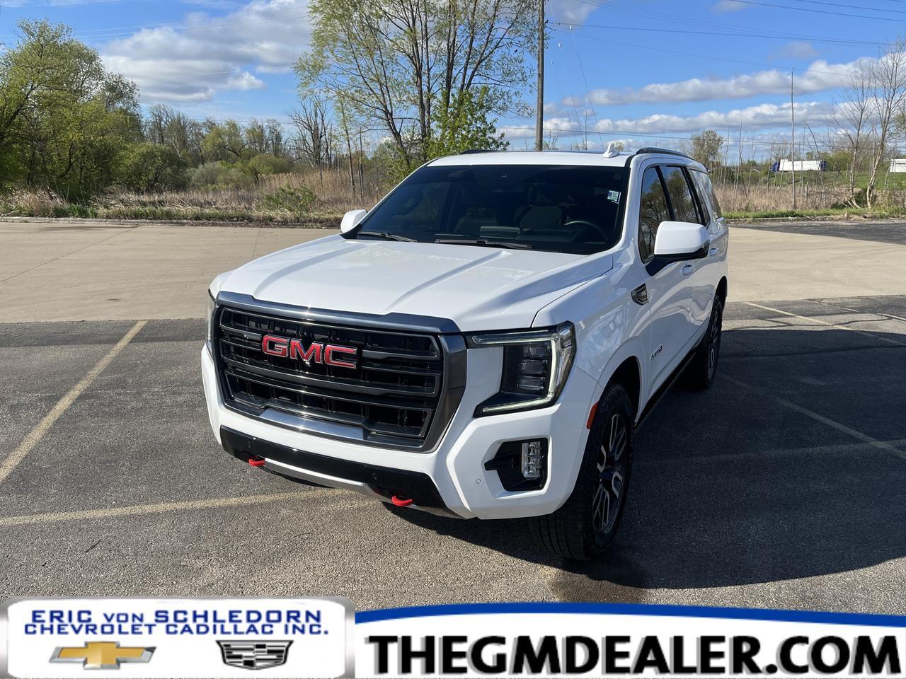 2024 GMC Yukon AT4 4WD 6.2L Premium+Pkg w/Sunroof PwrRetractSteps ColorHead-UpDisplay HD-SrrndVsn