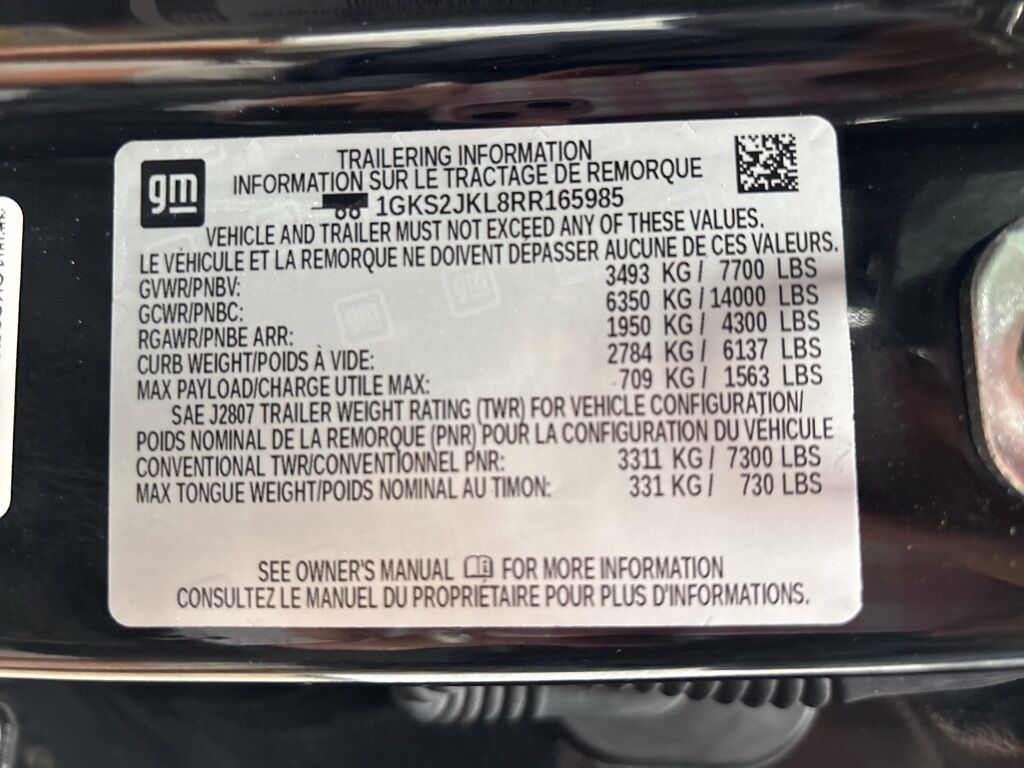 2024 GMC Yukon XL Denali 4WD 7 Passenger Minocqua WI