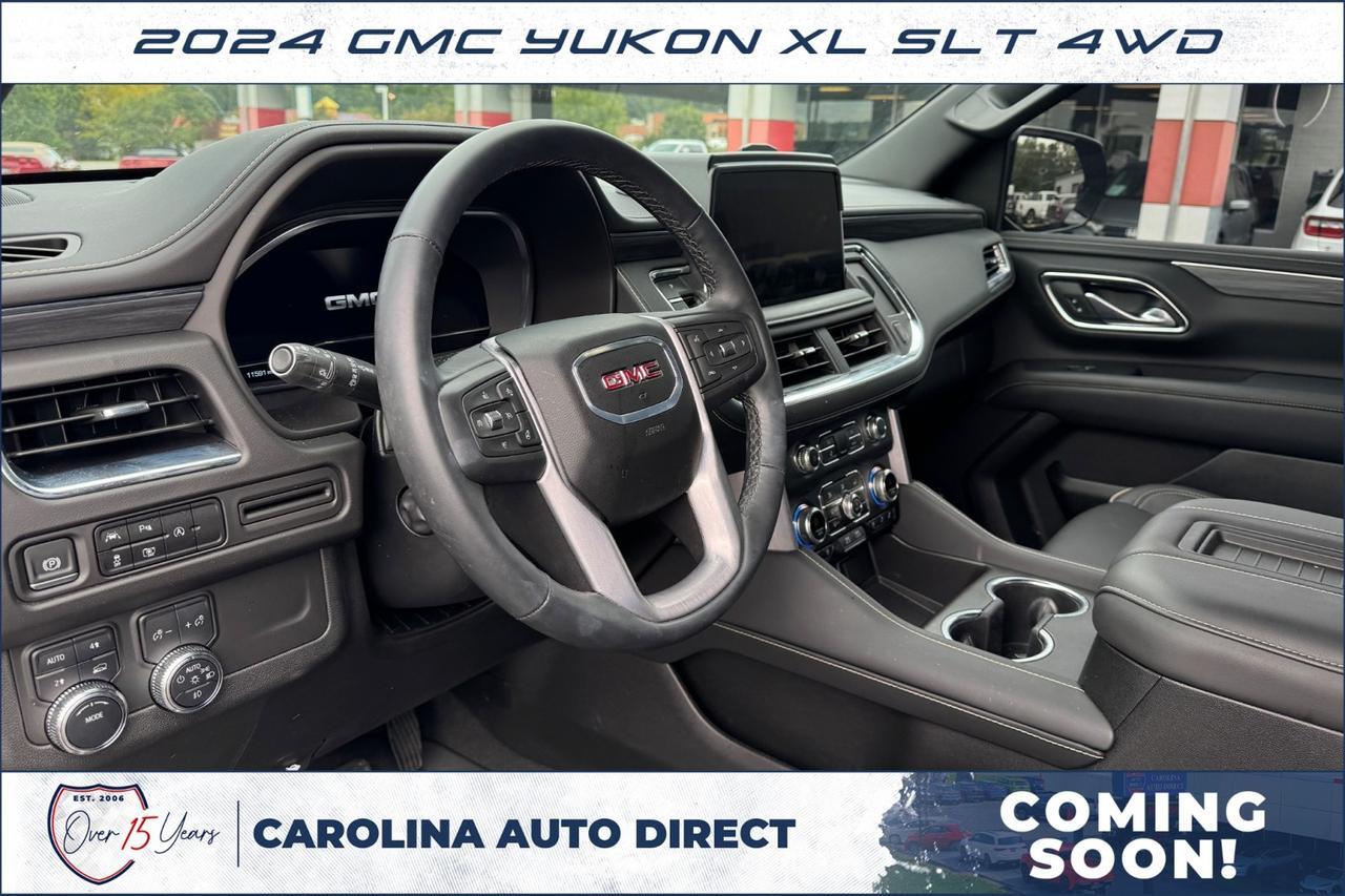 2024 GMC Yukon XL SLT 4WD / UPGRADES / PANO Sunroof / Coming Soon! Lincolnton NC