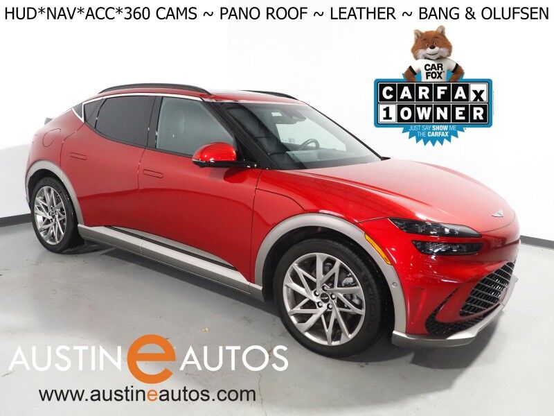 2024 Genesis GV60 Advanced AWD *HEADS-UP DISPLAY, NAVIGATION, ADAPTIVE CRUISE, SAFETY ALERTS, 360 VIEW CAMERAS, PANORAMA GLASS ROOF, LEATHER, CLIMATE SEATS, HEATED STEERING, BANG & OLUFSEN, WIRELESS CHARGING, ANDROID & APPLE