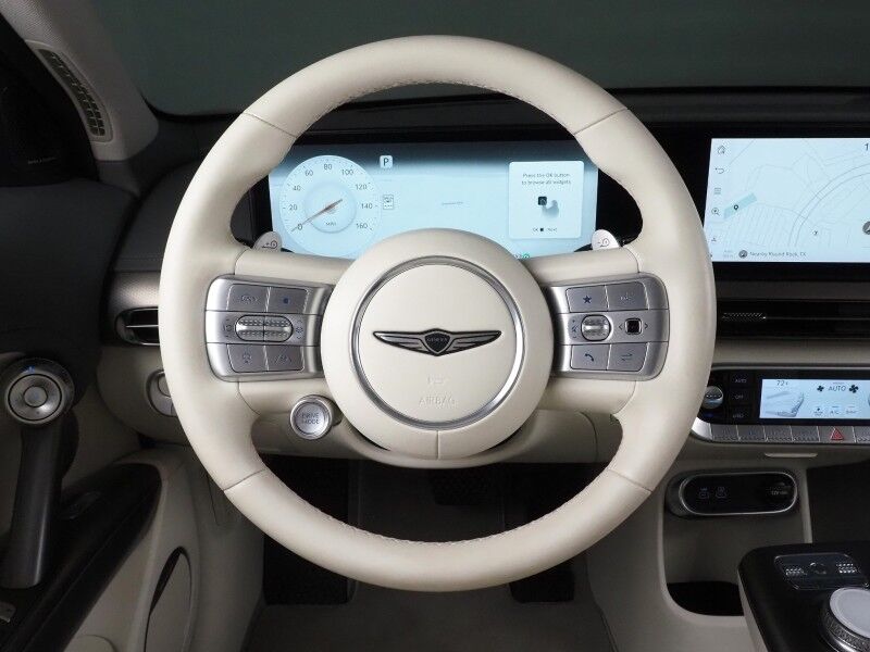 2024 Genesis GV60 Advanced AWD *HEADS-UP DISPLAY, NAVIGATION, ADAPTIVE CRUISE, SAFETY ALERTS, 360 VIEW CAMERAS, PANORAMA GLASS ROOF, LEATHER, CLIMATE SEATS, HEATED STEERING, BANG & OLUFSEN, WIRELESS CHARGING, ANDROID & APPLE Round Rock TX