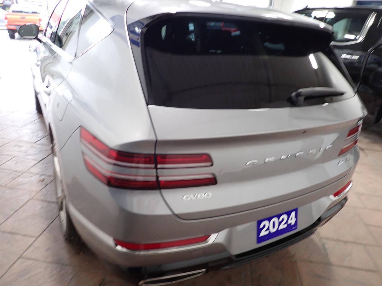 2024 Genesis GV80 3.5T Advanced AWD LEATHER NAVI SUNROOF Listowel ON