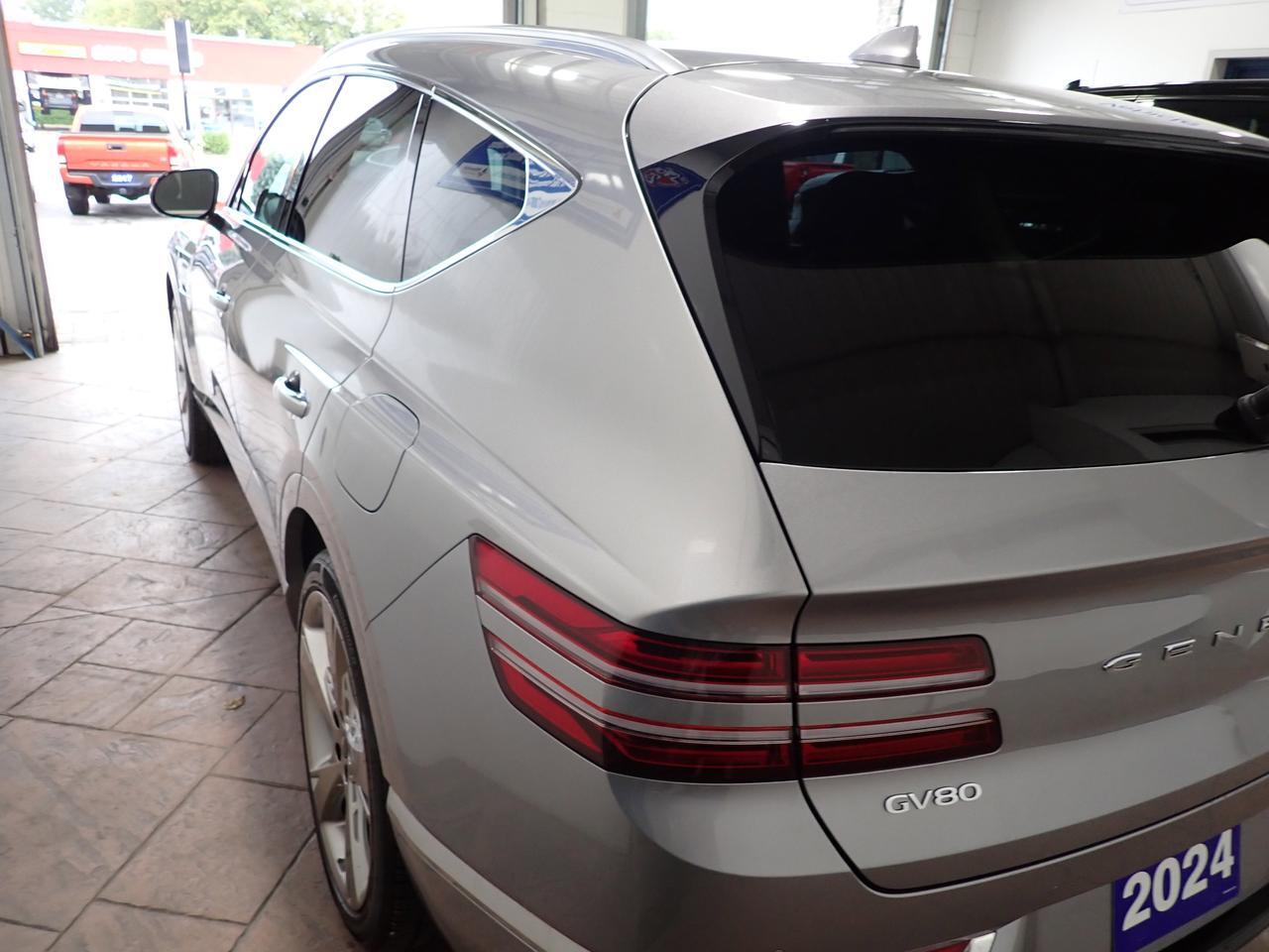 2024 Genesis GV80 3.5T Advanced AWD LEATHER NAVI SUNROOF Listowel ON