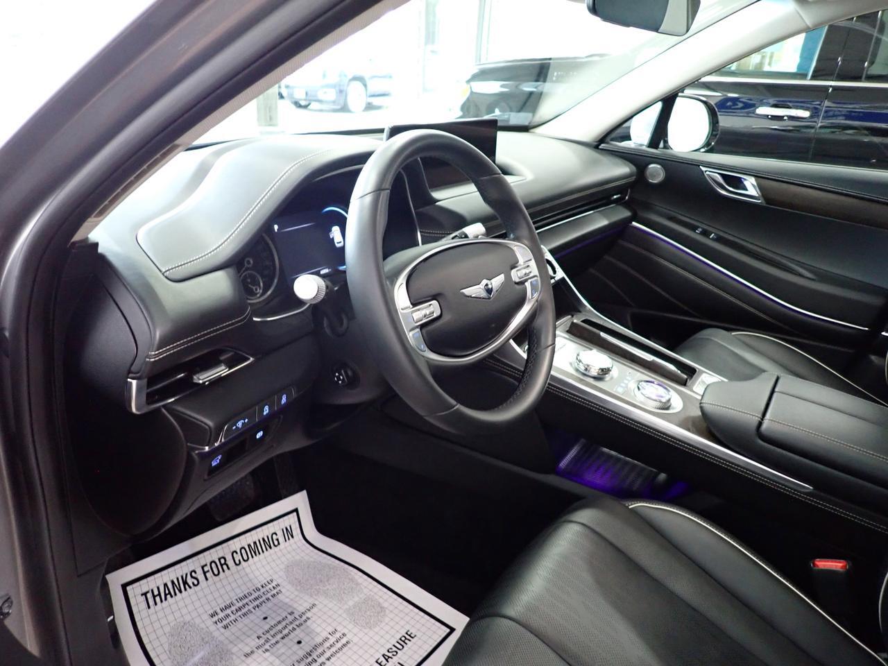 2024 Genesis GV80 3.5T Advanced AWD LEATHER NAVI SUNROOF Listowel ON