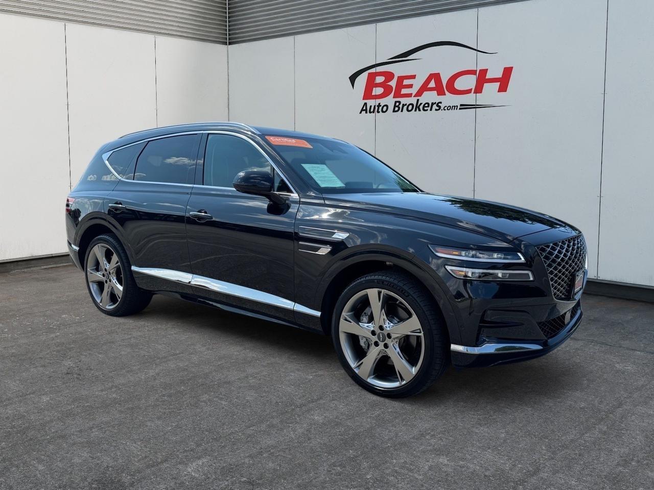 2024 Genesis GV80 HEATED & COOLED SEATS, DUAL MOON ROOF, LANE KEEP ASSIST, HIGHWAY ASSIST, REMOTE SMART PARK ASSIST, APPLE CAR PLAY, REMOTE START, CLEAN CARFAX 1-OWNER VEHICLE, CAPABILITY, LUXURY & COMFOT, COME SEE THIS LOADED SUV TODAY!!! Norfolk VA
