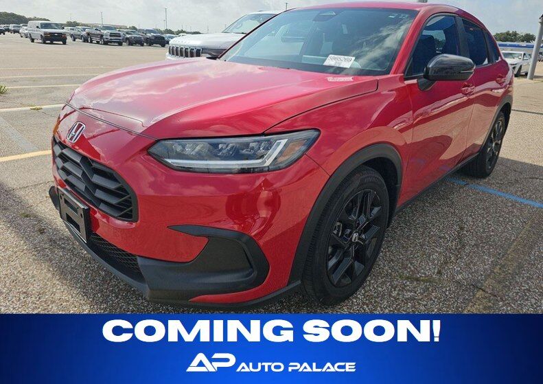 SUV 2024 HONDA HR-V RED 2.0L 4 Cyl All Wheel Drive SPORT KBB 25K WOW