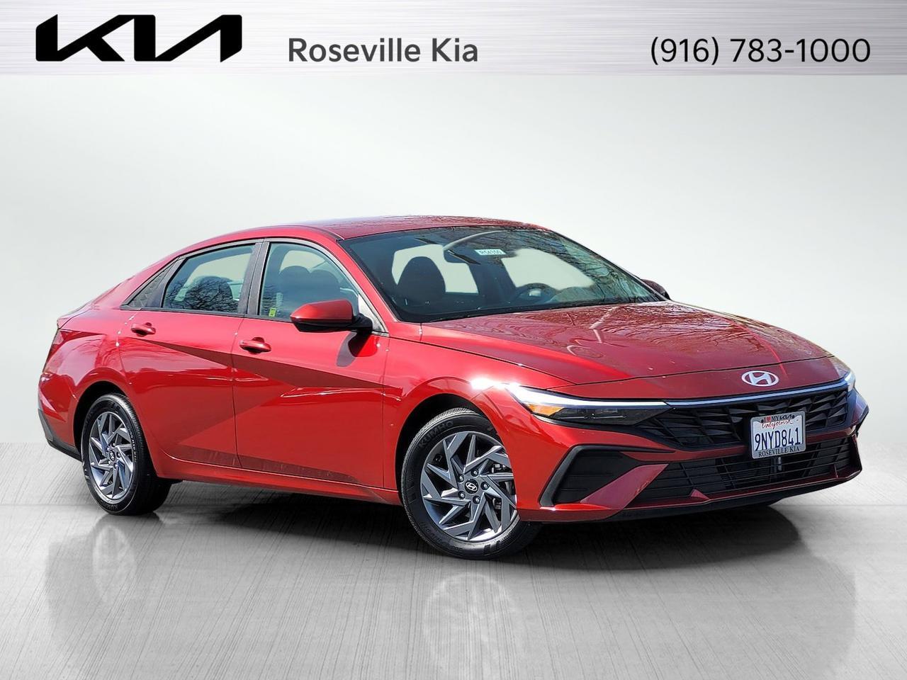 2024 HYUNDAI ELANTRA HYBRID BLUE