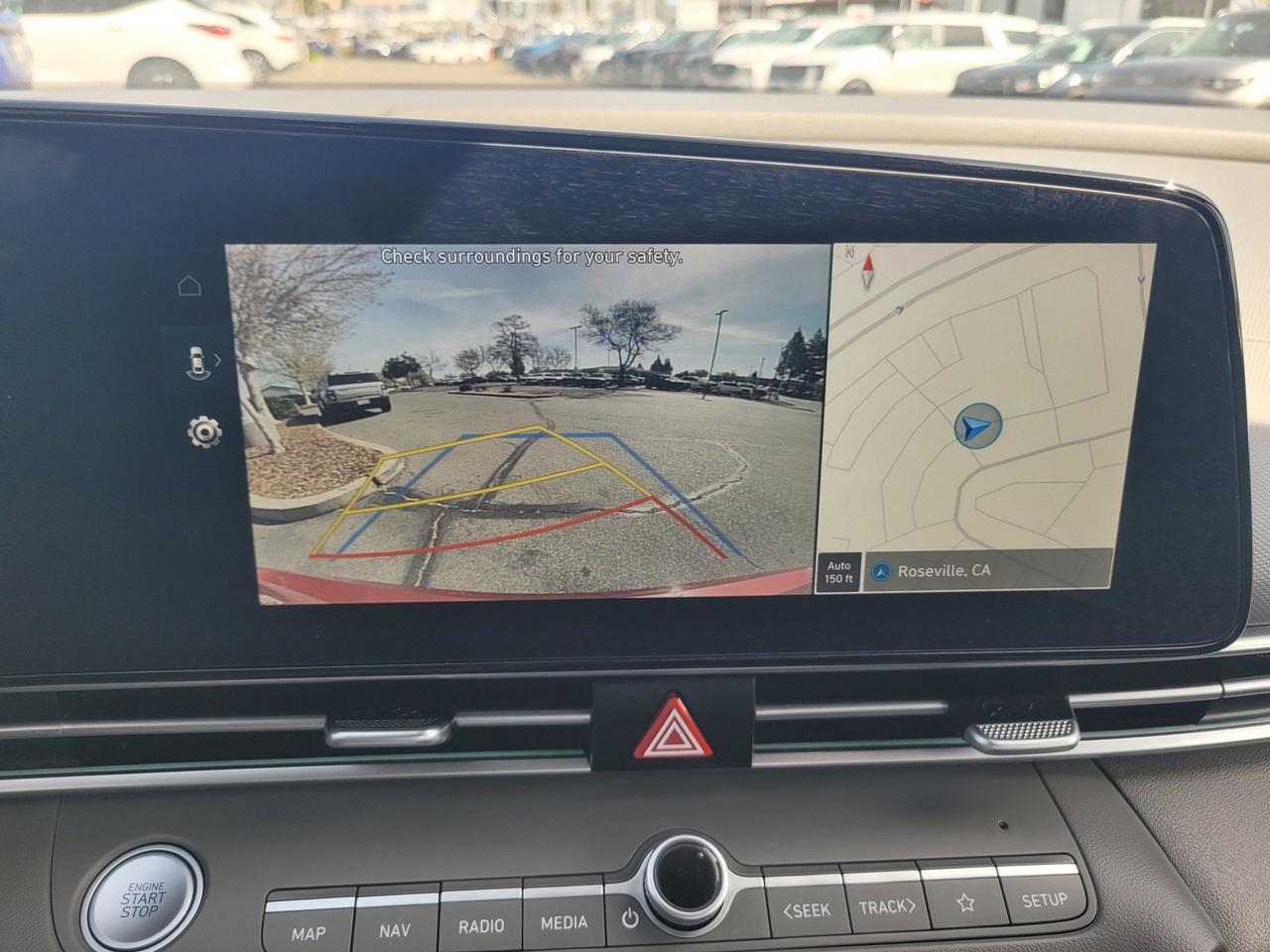 2024 HYUNDAI ELANTRA HYBRID BLUE Roseville CA