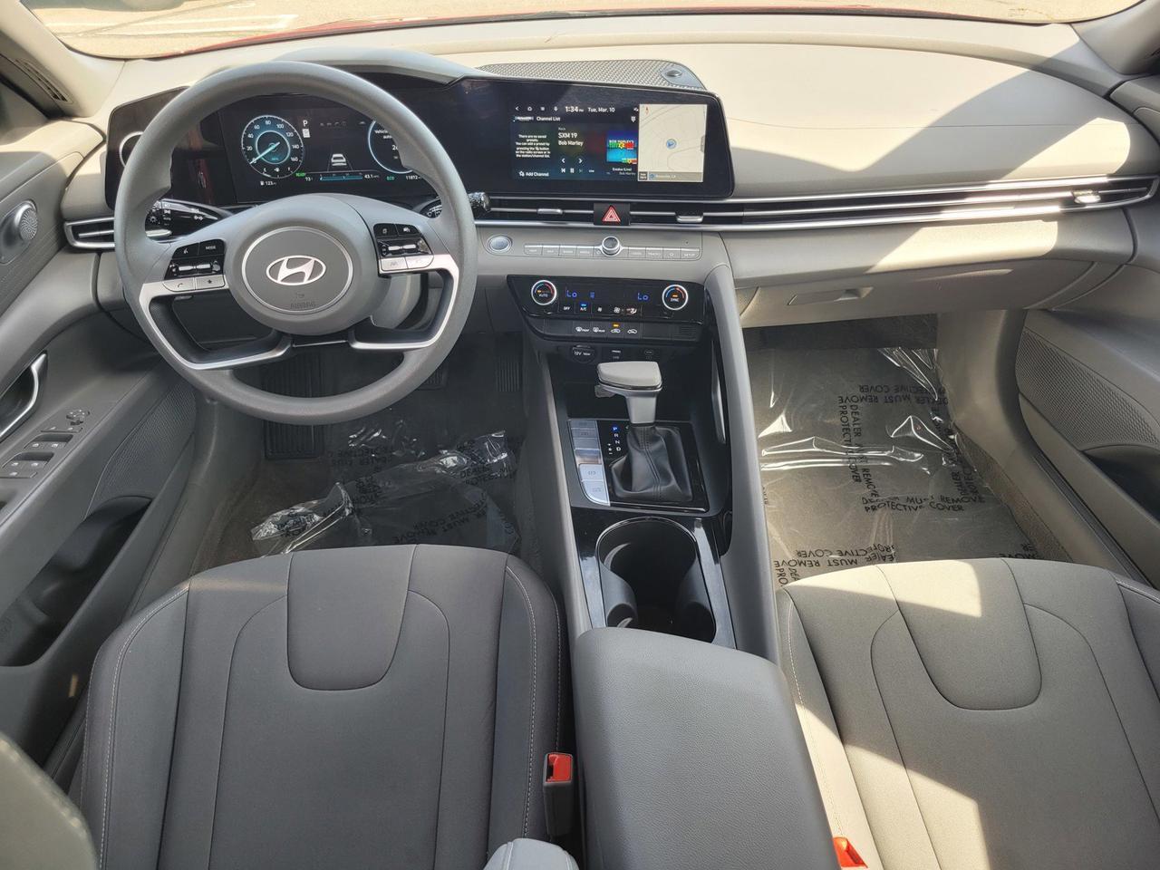 2024 HYUNDAI ELANTRA HYBRID BLUE Roseville CA