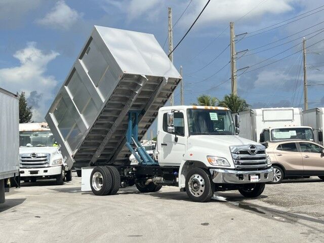 2024 Hino L6 14' BABCO Aluminum Landscape Chipper Dump Truck