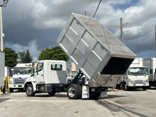 2024 Hino L6 14' BABCO Aluminum Landscape Chipper Dump Truck Homestead FL
