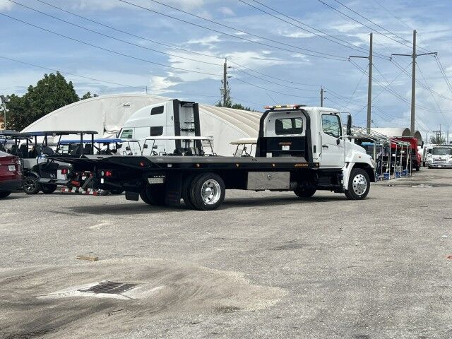 2024 Hino L6 22' Jerr-Dan Sharkbed Rollback Car Carrier Truck