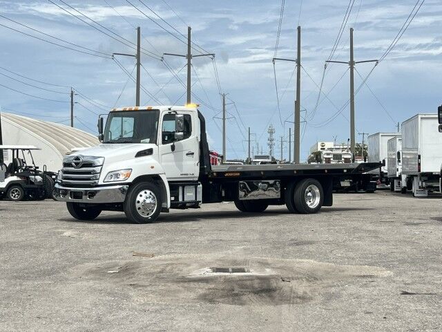 2024 Hino L6 22' Jerr-Dan Sharkbed Rollback Car Carrier Truck
