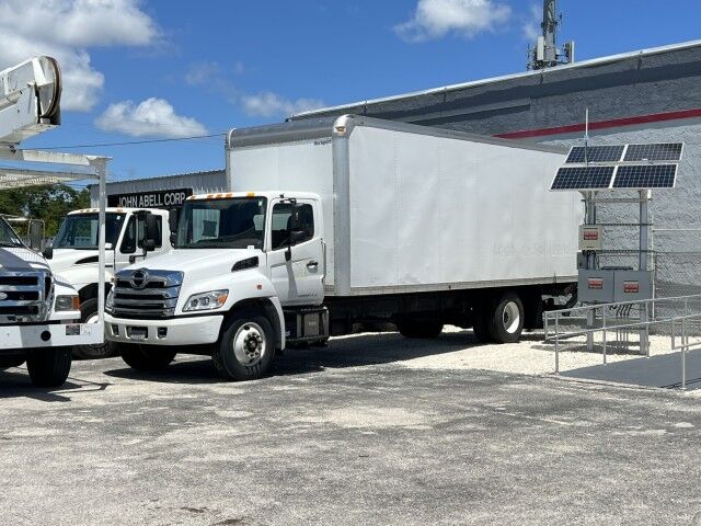 2024 Hino L6 24&apos; Dry Box Truck with 3,000 Lbs. Lift Gate