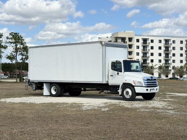 2024 Hino L6 24' Dry Box Truck with 3,000 Lbs. Lift Gate Homestead FL