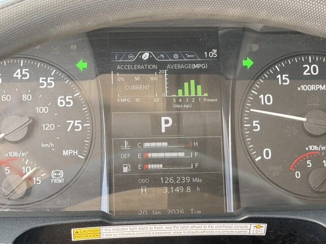 2024 Hino L6 24' Dry Box Truck with 3,000 Lbs. Lift Gate Homestead FL