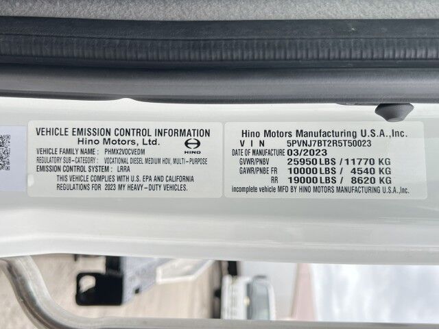 2024 Hino L6 Extended Cab 22&apos; Jerr-Dan Rollback Car Carrier Truck Miami FL