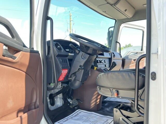 2024 Hino L7 24' Steel BABCO Flatbed Truck with 4K Donkey Truck Mounted Fork Homestead FL